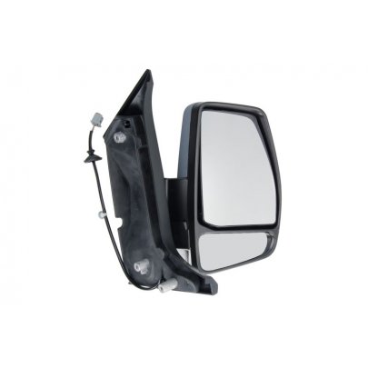 Зеркало левое ручное (без подогрева, выпуклое, загрунтованное) Ford Connect II 2013- 5402-03-2001289P BLIC (Польша)