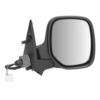 Зеркало механическое правое (сферичиское, с подогревом) Peugeot Partner / Citroen Berlingo 1996-2011 5402-04-9232972P BLIC (Польша)