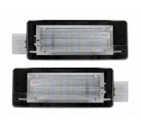 Підсвітка номера (комплект 2шт) Renault Duster / Рено Дастер 2010-2018 L42-210-0003LED ABAKUS (Польща)