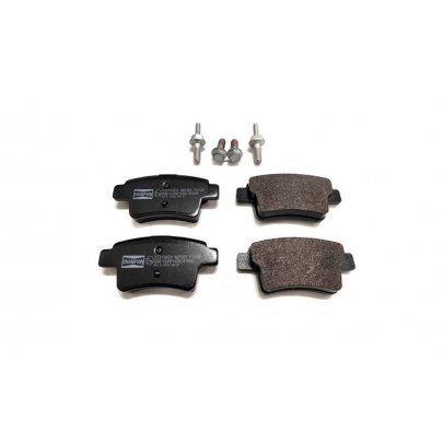 Тормозные колодки задние без датчика Citroen C4 Picasso / Ситроен C4 Пикассо 2006-2013 573194 CHAMPION (США)