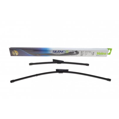 Комплект щіток склоочисника (безкаркасні, 600мм + 400мм) Renault Megane 3 / Рено Меган 3 2008-2016 574363 VALEO (Франція)