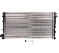 Радиатор охлаждения (669х366х30мм) Peugeot Partner / Citroen Berlingo 1.8D / 1.9D / 2.0HDi 1996-2011 58101 NRF (Нидерланды)