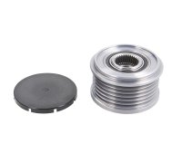 Шків генератора (6 ручейков, 14мм) Renault Scenic 3 / Рено Сценік 3 1.5dCi 2009-2016 588005 VALEO (Франція)