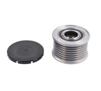Шкив генератора (7 ручейков, 10мм) Renault Megane 3 / Рено Меган 3 1.6dCi 2008-2016 588063 VALEO (Франция)