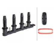 Котушка запалювання (6-pin) Opel Zafira B / Опель Зафіра Б 1.6 (бензин) 2005–2015 5DA193175-331 HELLA (Німеччина)