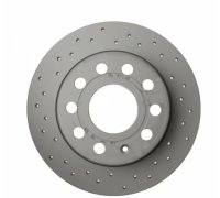 Гальмівний диск задній (253х10mm) VW Caddy III 07-600.3234.52 ZIMMERMANN (Німеччина)