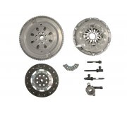 Демпфер / маховик + комплект сцепления Renault Scenic II / Рено Сценик 2 2.0dCi 2003-2009 600006400 LuK (Германия)