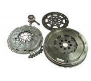 Демпфер / маховик + комплект сцепления Renault Scenic II / Рено Сценик 2 2.0dCi 2003-2009 600006600 LuK (Германия)