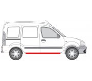 Ремонтна частина порогу правого Nissan Kubistar 2003-2008 4310104 VAN WEZEL (Бельгія)