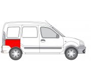 Ремонтна частина крила заднього правого Nissan Kubistar 2003-2008 6010582 KLOKKERHOLM (Данія)