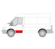 Ремонтная часть передней двери левой Ford Transit VI 2006-2014 6013-00-2509121K BLIC (Польша)