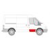 Ремонтная часть передней двери правой Ford Transit VI 2006-2014 6015-00-2509122K BLIC (Польша) - Фото №1