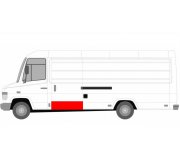 Ремонтна частина передніх дверей лівої Mercedes-Benz Vario / Мерседес-Бенц Варіо 1996-2013 6015-00-3542121PP BLIC (Польща)