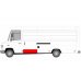 Ремонтная часть передней двери левой Mercedes-Benz Vario / Мерседес-Бенц Варио 1996-2013 6015-00-3542121PP BLIC (Польша) - Фото №1