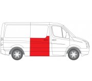 Ремонтная часть задний сдвижной двери  правий VW Crafter 2006- 6508-01-3548160P BLIC (Польша)