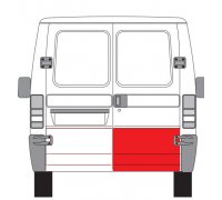 Ремонтна частина задніх дверей праворуч Fiat Ducato / Citroen Jumper / Peugeot Boxer 1994-2006 2092154 KLOKKERHOLM (Данія)