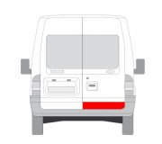 Ремонтна частина задніх дверей правої Ford Transit VI 2006-2014 6016-00-2509172P BLIC (Польща)