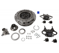 Комплект сцепления (корзина, диск, подшипник) Ford Focus 3 / Форд Фокус 3 2.0 (бензин) 2011-2018 3000943007 SACHS (Германия)