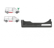 Ремонтная часть порог правый Renault Trafic II / Opel Vivaro A / Nissan Primastar 01-14 6026422 POLCAR (Польша)