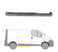 Ремонтная часть порог правый Renault Trafic II / Opel Vivaro A / Nissan Primastar 01-14 60264221 POLCAR (Польша)