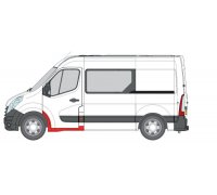 Ремонтна частина лівого порогу (двері кабіни) Opel Movano B 2010- 6089041 KLOKKERHOLM (Дания)