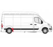 Ремонтная часть бока (спереди справа,длина:48.5см) Opel Movano B 2010- 6089562 KLOKKERHOLM (Дания)