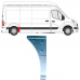 Ремонтная часть бока (спереди справа,длина:48.5см) Opel Movano B 2010- 6089562 KLOKKERHOLM (Дания) - Фото №2