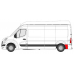 Ремонтная часть кузова сзади слева (L1/L2/L3/L4) Opel Movano B 2010- 6089601 KLOKKERHOLM (Дания) - Фото №1