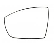 Вкладыш левый (с подогревом) Ford C‑MAX 2 / Форд С Макс 2 2010–2019 6102-02-1211132P BLIC (Польша)
