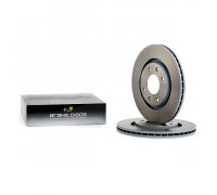 Тормозной диск передний вентилируемый (266x20.5mm) Peugeot Partner / Citroen Berlingo 1996-2011 6240.10 ROADHOUSE (Испания)