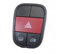 Кнопкова панель (аварійка / обігрів / замок) Citroen Nemo / Peugeot Bipper / Fiat Fiorino II 2008- 5090013 AUTOTECHTEILE (Німеччина)