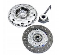 Комплект сцепления (корзина, диск, выжимной) Ford C‑MAX 2 / Форд С Макс 2 1.6 (бензин) 2010–2019 624372033 LuK (Германия)