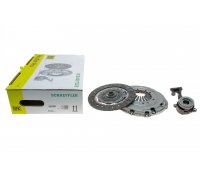 Комплект сцепления (корзина, диск, выжимной) Ford Focus 3 / Форд Фокус 3 1.6TDCi 2011-2018 624377433 LuK (Германия)