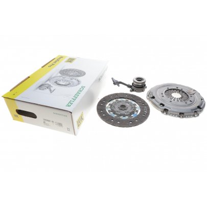 Комплект сцепления (корзина, диск, выжимной, T7DB / T7DA / T8DA) Ford Focus 3 / Форд Фокус 3 2.0TDCi 2011-2018 624379433 LuK (Германия)