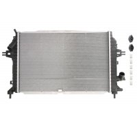 Радиатор охлаждения Opel Zafira B / Опель Зафира Б 1.7CDTI 2005–2015 630705 NISSENS (Дания)