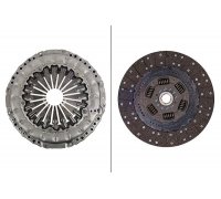 Комплект сцепления (OM906, 395мм) Mercedes-Benz Atego 2 / Мерседес-Бенц Атего 2 2004-2013 640311109 LuK (Германия)