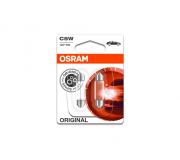 Автолампа подсветки номера (2шт) MB Sprinter 901-905 1995-2006 6418-02B OSRAM (Германия)