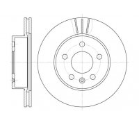 Тормозной диск передний вентилируемый (276х22мм) MB Vito 638 1996-2003 6460.10 Remsa (Испания)