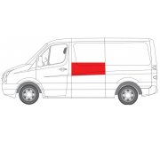 Ремонтная часть боковой панели кузова левая (верхняя часть) VW Crafter 2006- 6505-06-3548017P BLIC (Польша)