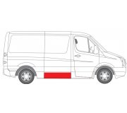 Ремонтна частина бічної панелі кузова права (середня база) VW Crafter 2006- 6505-06-3548013P BLIC (Польща)