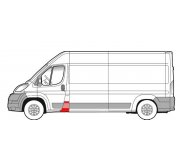 Ремонтна частина крила переднього лівого Fiat Ducato II / Citroen Jumper II / Peugeot Boxer II 2006- 2097013 KLOKKERHOLM (Данія)