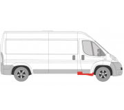 Ремонтна частина крила переднього правого (81см/20см)Fiat Ducato II / Citroen Jumper II / Peugeot Boxer II 2006- 2097042 KLOKKERHOLM (Данія)