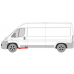 Ремонтна частина крила переднього лівого (81см/20см)Fiat Ducato II / Citroen Jumper II / Peugeot Boxer II 2006- 2097041 KLOKKERHOLM (Данія) - Фото №1