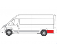 Ремонтная часть крила заднего левого (длинная модель, 70см) Fiat Ducato II / Citroen Jumper II / Peugeot Boxer II 2006- 2097603 KLOKKERHOLM (Дания)