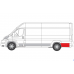 Ремонтная часть крила заднего левого (длинная модель, 70см) Fiat Ducato II / Citroen Jumper II / Peugeot Boxer II 2006- 2097603 KLOKKERHOLM (Дания) - Фото №1