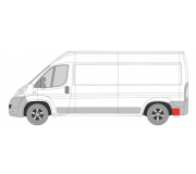 Ремонтная часть крила заднего лівого Fiat Ducato II / Citroen Jumper II / Peugeot Boxer II 2006- 2097601 KLOKKERHOLM (Дания)