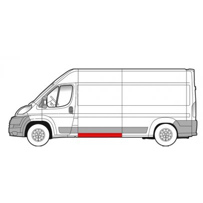 Ремонтная часть кузова левого (20см/141см) Fiat Ducato II / Citroen Jumper II / Peugeot Boxer II 2006- 6505-06-2097001P BLIC (Польша)