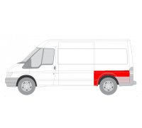 Крыло заднее левое Ford Transit VI 2006-2014 6504-03-2509533K BLIC (Польша)