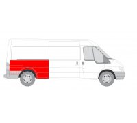 Крыло заднее правое (184,0/75,0) Ford Transit VI 2006-2014 6504-03-2509536K BLIC (Польша)