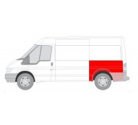 Крило заднє ліве (97,0мм) Ford Transit VI 2006-2014 6504-03-2509537P BLIC (Польща)